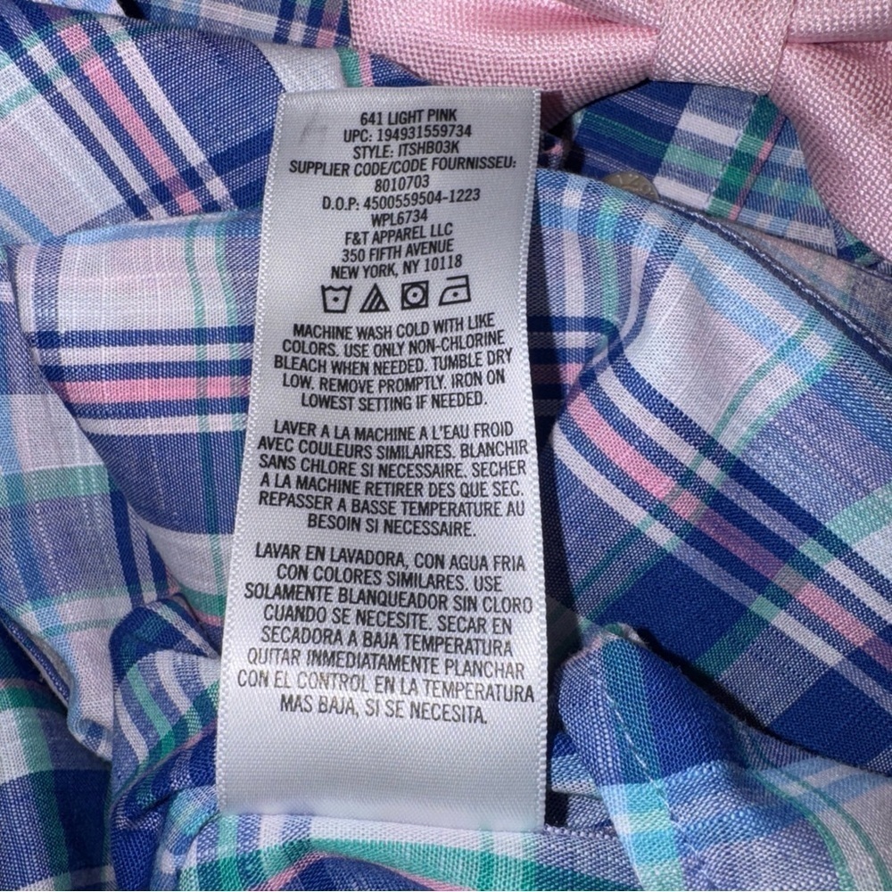 Izod Boy’s Long Sleeve Collared Dress Shirt NWT - Picture 7 of 7